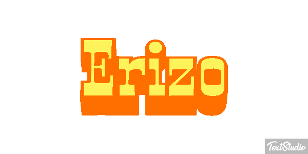Erizo Efecto de texto