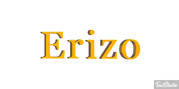 Erizo Efecto de texto