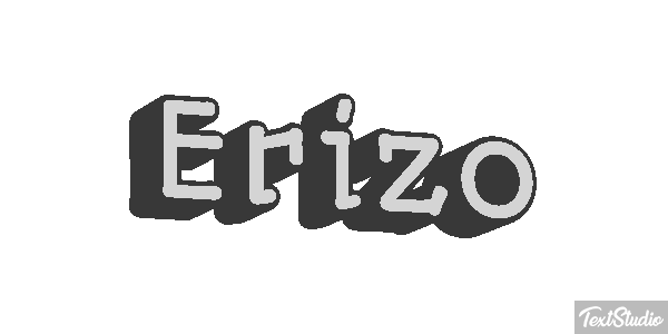 Erizo Efecto de texto
