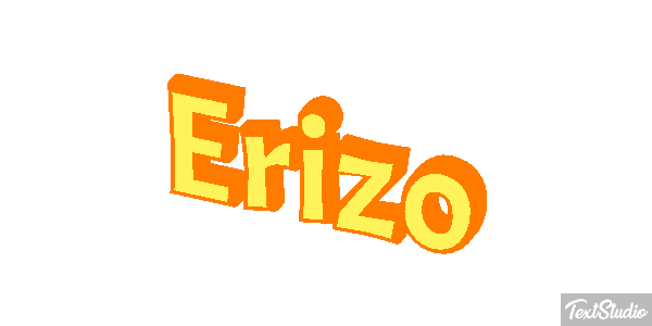 Erizo Efecto de texto