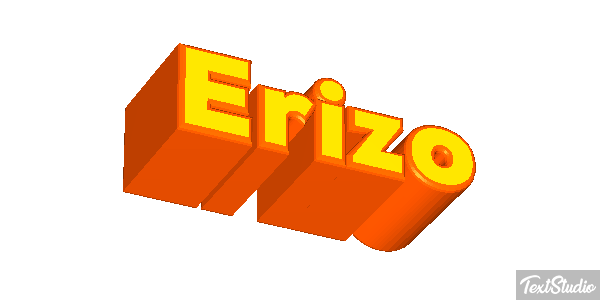 Erizo Efecto de texto