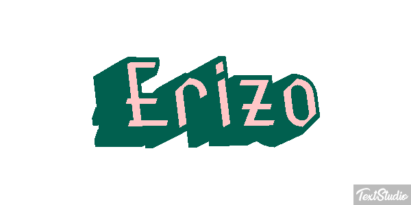 Erizo Efecto de texto