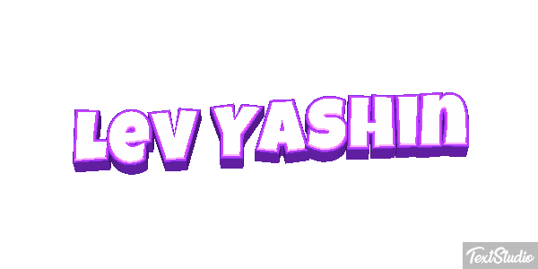 Lev Yashin Efecto de texto