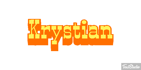 Krystian Texteffekt