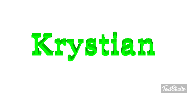 Krystian Texteffekt