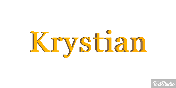 Krystian Texteffekt