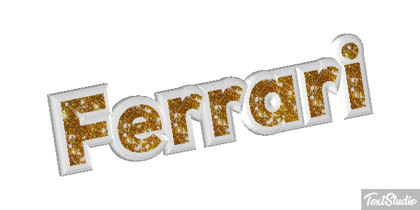 Ferrari Text effect