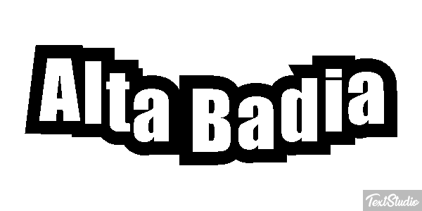 Alta Badia Effetto testo