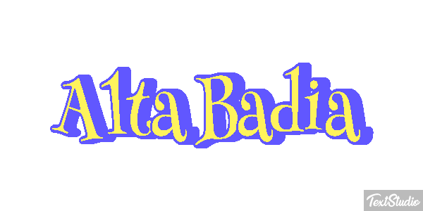 Alta Badia Effetto testo