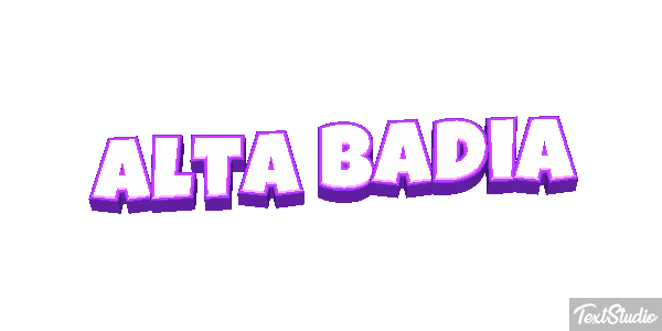 Alta Badia Effetto testo