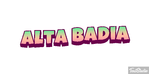 Alta Badia Effetto testo