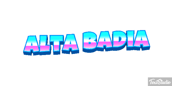 Alta Badia Effetto testo