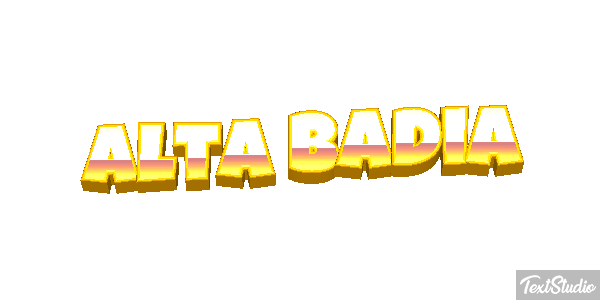 Alta Badia Effetto testo