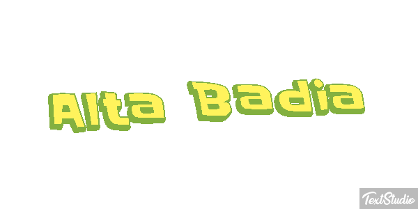 Alta Badia Effetto testo