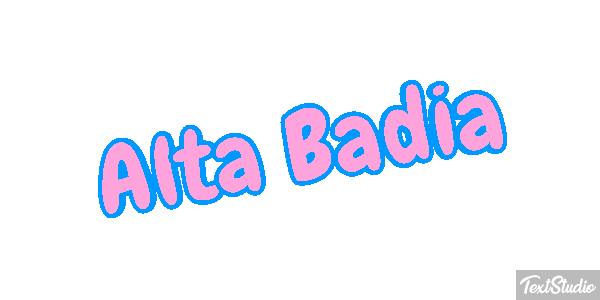 Alta Badia Effetto testo