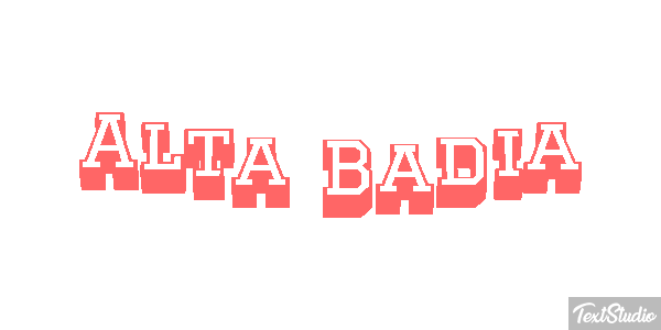 Alta Badia Effetto testo