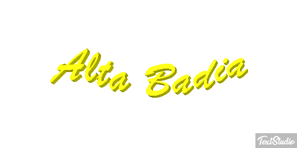 Alta Badia Effetto testo