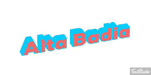 Alta Badia Effetto testo