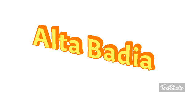 Alta Badia Effetto testo