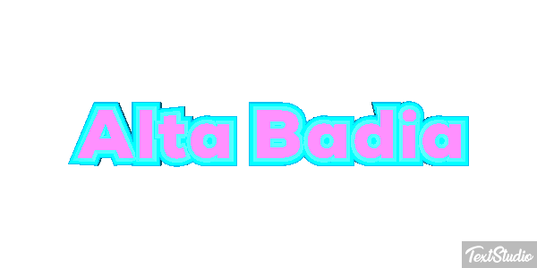 Alta Badia Effetto testo