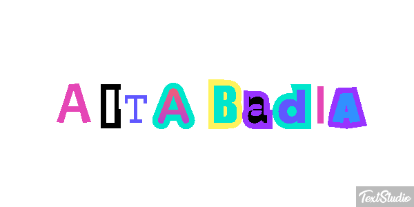 Alta Badia Effetto testo