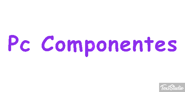Pc Componentes Tekst effect