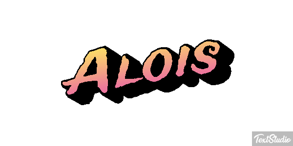 Alois Текстовый эффект