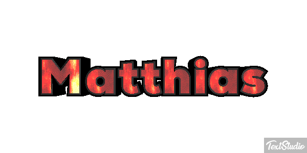 Matthias Efecto de texto
