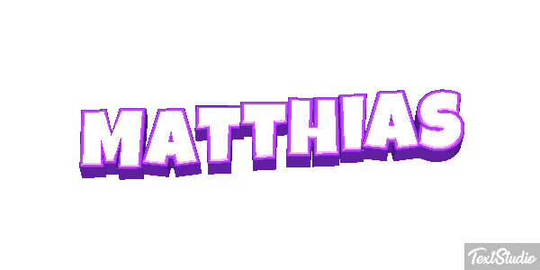 Matthias Efecto de texto