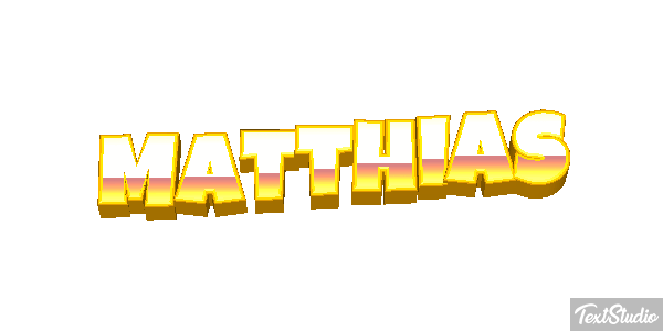 Matthias Efecto de texto