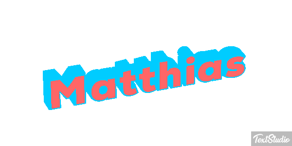 Matthias Efecto de texto