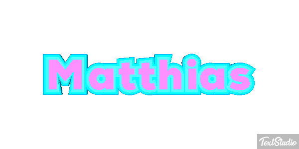 Matthias Efecto de texto