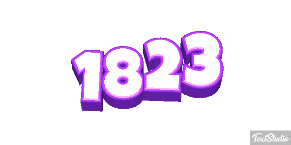 1823 Text effect