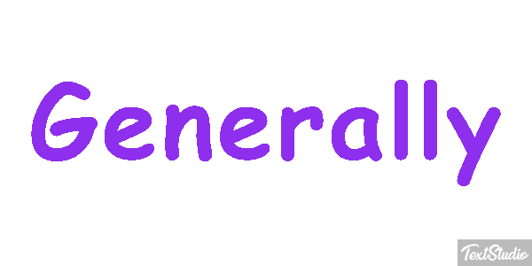 Generally Text effect