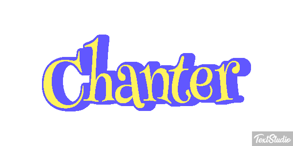 Chanter Effet de texte