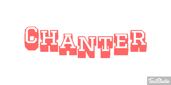 Chanter Effet de texte