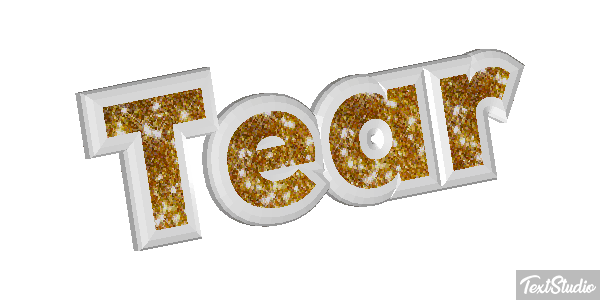 Tear Efecto de texto
