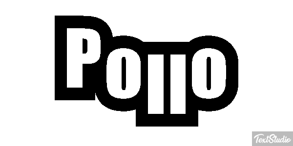 Pollo Efecto de texto