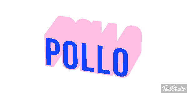 Pollo Efecto de texto