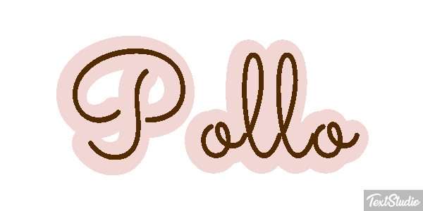 Pollo Efecto de texto