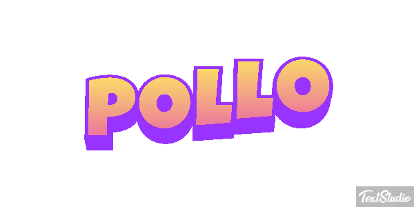 Pollo Efecto de texto