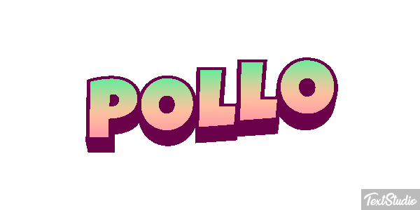 Pollo Efecto de texto