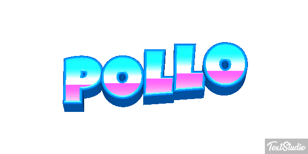 Pollo Efecto de texto