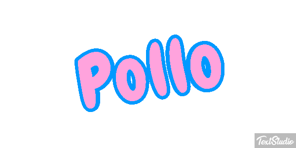 Pollo Efecto de texto