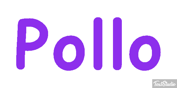 Pollo Efecto de texto