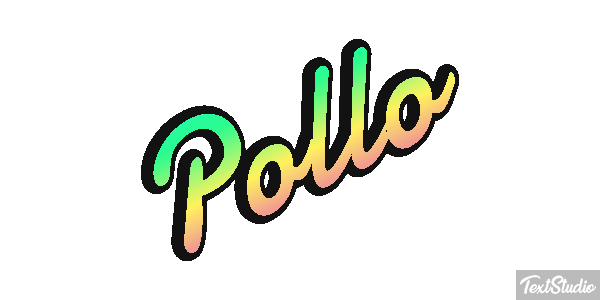Pollo Efecto de texto