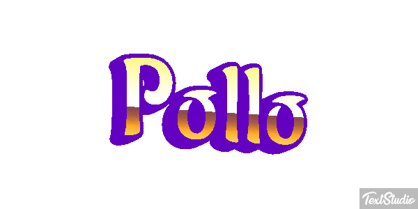 Pollo Efecto de texto