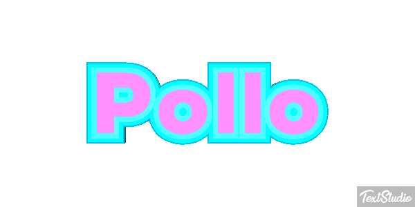 Pollo Efecto de texto