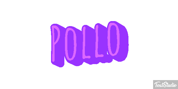 Pollo Efecto de texto