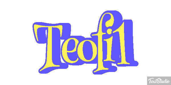 Teofil Effetto testo